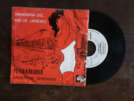 Peter Kreuder met Sinhorina del Rio de Janeiro 1962 Single nr S20245487