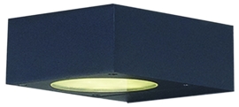 Buitenlamp wand spot 6W LED Alu antraciet 2jr garantie nr 21097