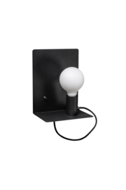 Magneto 1x E27 met usb zwart nr 05-WL3355-30