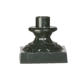 Buitenlamp sokkel h-11cm antiek groen serie Nuova nr 1519