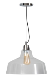 Hanglamp Tuturanto glazen kap 36cm helder E27 nr 05-HL4400-60