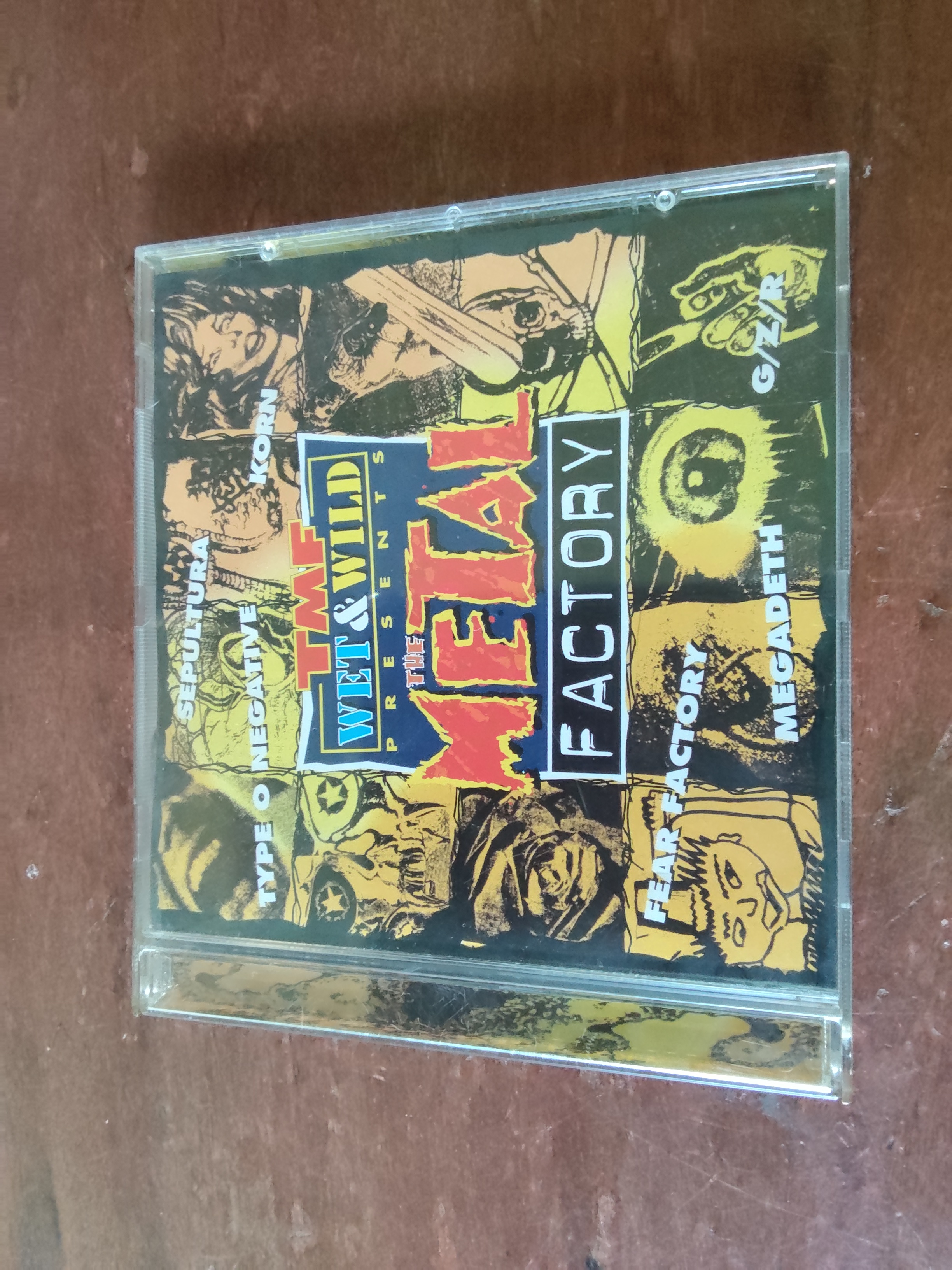 TMF wet & wild met TMF wet & wild presents The Metal Factory 1996 CD nr CD2025977