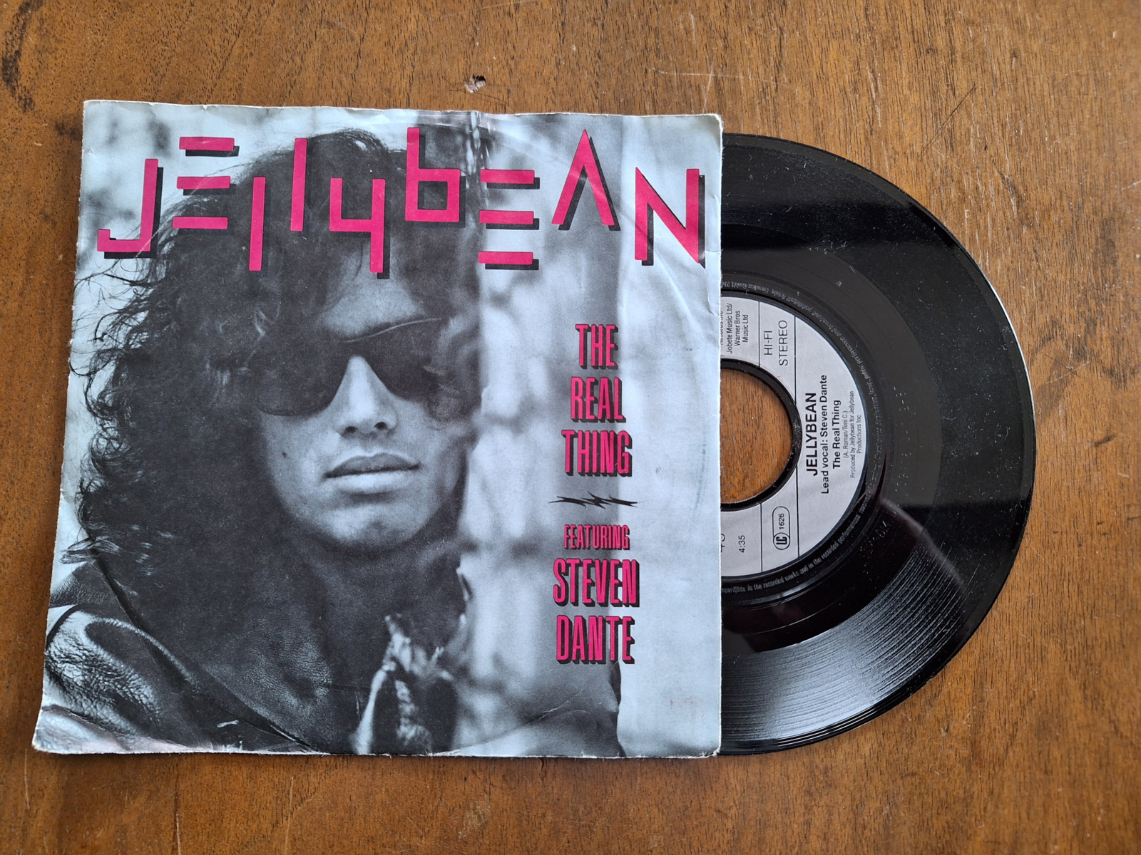 Jellybean met The real thing 1987 Single nr S20232810