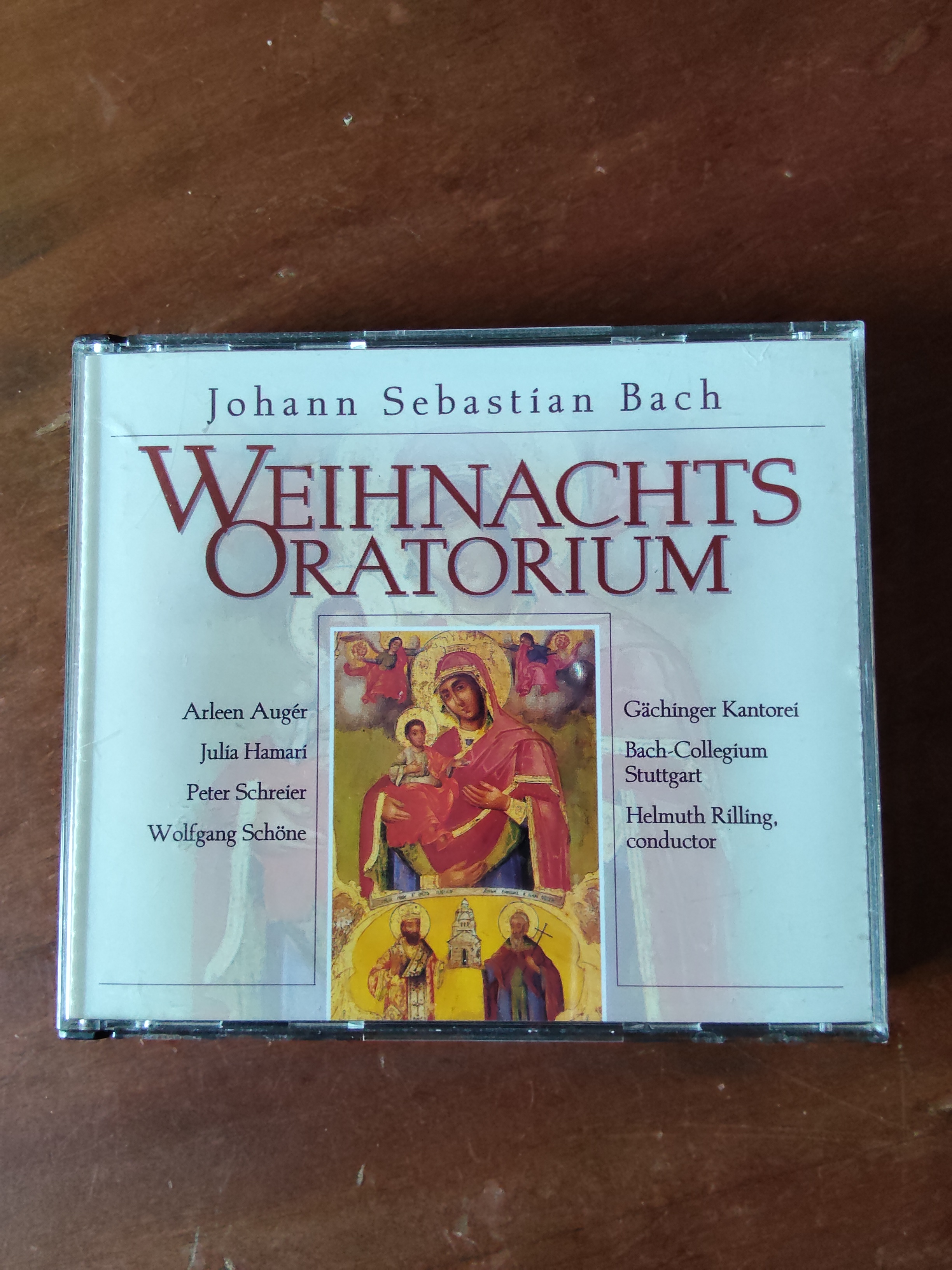 Johann Sebastian Bach met Weihnachts oratorium 1992 CD nr CD20251194