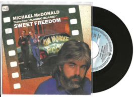 Michael McDonald met Sweet freedom 1988 Single nr S20211067