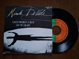 Mink Deville met Each word's a beat of my heart 1983 Single nr S20233680