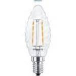 Philips Filament LED E14 kaars gedraaid tors 2W/15W 827 helder 18-574119