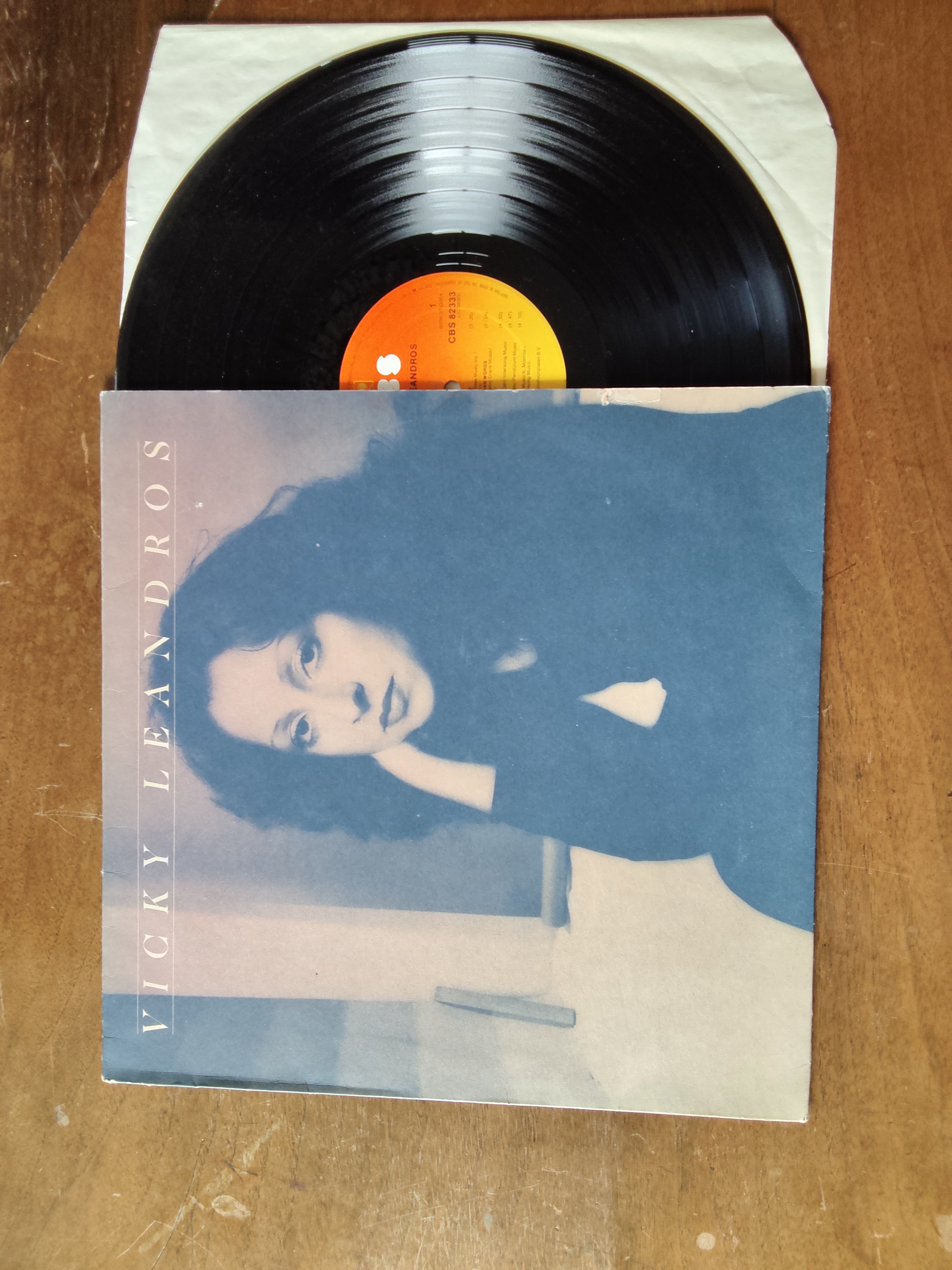 Vicky Leandros met Vicky Leandros 1978 LP nr L20251293