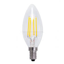 Global-Lux filament kaarslamp E14 2W 230V helder 2200k nr 6-182543