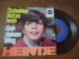 Heintje met Scheiden tut so weh 1969 Single nr S20222063