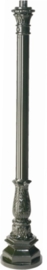 Buitenlamp mast h-140cm antiek groen serie Nuova nr 1512