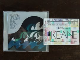 Keane met Under the iron sea 2006 CD nr CD2024216 met ticket 2006