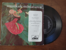 Muzikale miniaturen met Jerusalem 19?? Single nr S20221397