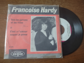 Francoise Hardy met Tous les garcons et les filles 1964 Single nr S20221592
