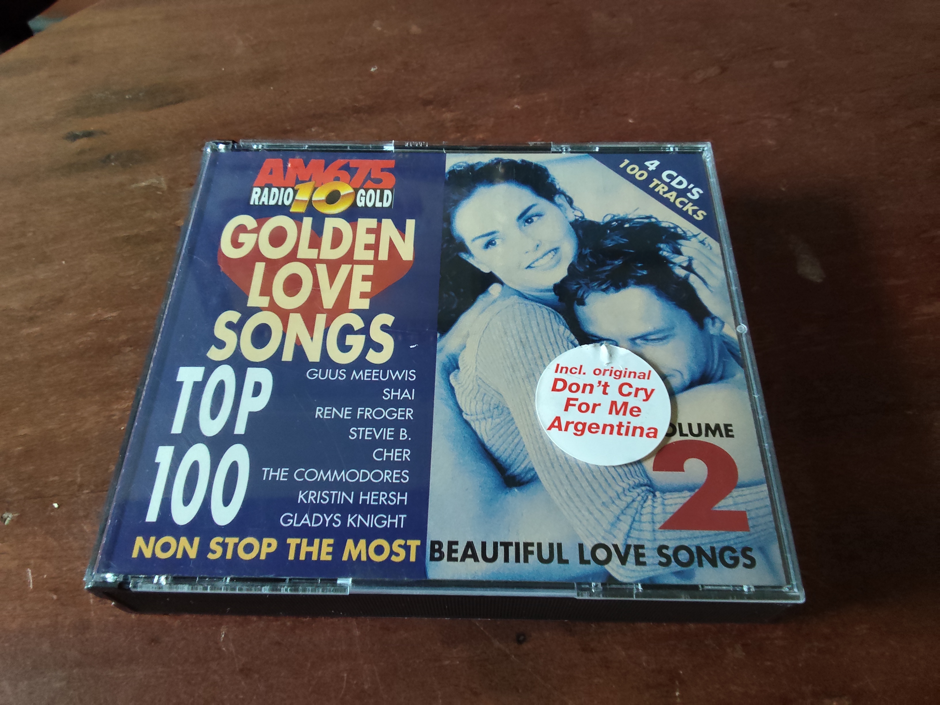 Various artists met Golden love songs top 100 volume 2 1995 CD nr CD20251127