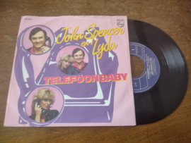 John Spencer & Lyda met Telefoonbaby 1984 Single nr S20221521