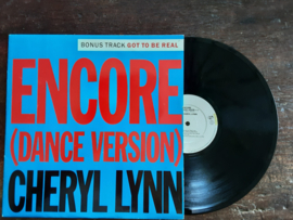 Cheryl Lynn met Encore (dance version) 1984 LP 12" nr L2024295