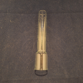 Olielamp Glasbuis helder model Kneepglas 17x3,8cm nr A18837