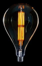 Standaard lamp XXL recht goudkleur LED 10W 900Lm 1800K E27 220-240V dimbaar nr 6-186619