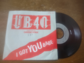UB40 & Chrissie Hynde met I got you babe 1985 Single nr S20222009