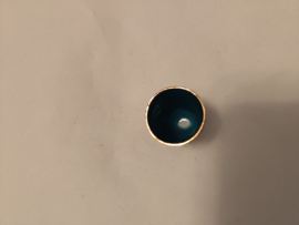 Vingerhoed metaal opdruk Monaco rondom opdruk 2,5cm hoog zonder doosje