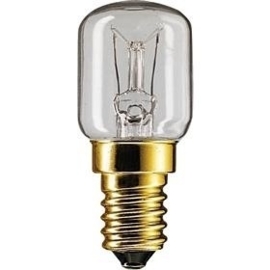 Philips schakelbordlampje T25 (parfum) 25W E14 230V helder nr: 18-4251 OVEN