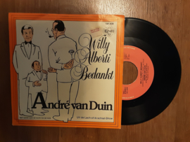 Andre van Duin met Willy Alberti bedankt 1980 Single nr S2021533