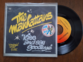 The Manhattans met Kiss and say goodbye 1976 Single nr S20233577