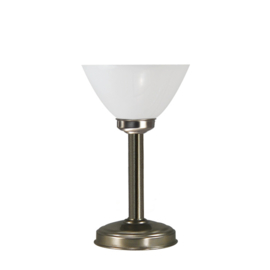 Tafellamp uplight strak bs20 h32cm opaal calimero kap nr 7Tu-195.00