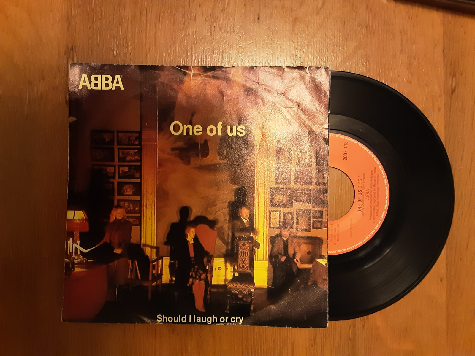 ABBA met One of us 1981 Single nr S20246020