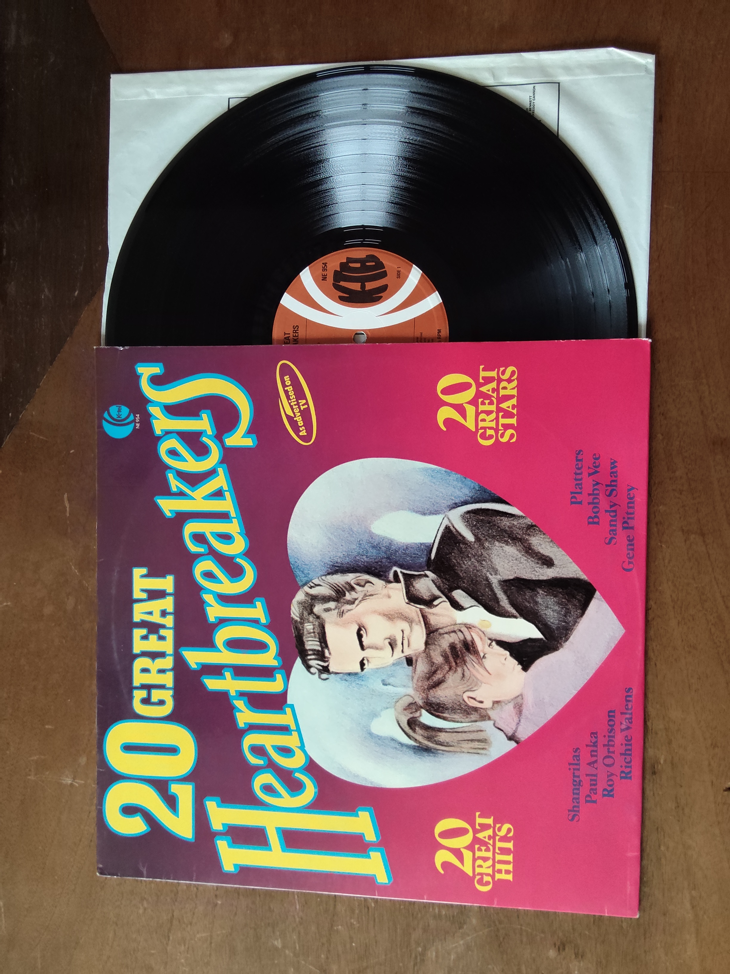 Various artists met 20 great heartbreakers 1976 LP nr L20251241