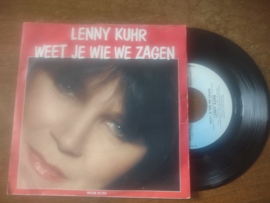 Lenny Kuhr met Weet je wie we zagen 1981 Single nr S20221847