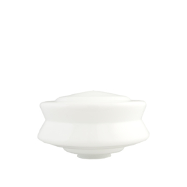 Glazen bol model Naaf mondgeblazen opaal greep 100 nr 576.00