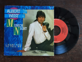 Albert West met Munich night 1985 Single nr S20245794