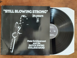 Peter Schilperoort and his Dutch Swing College Band met "Still blowing strong" 34years  1979 LP nr L202423