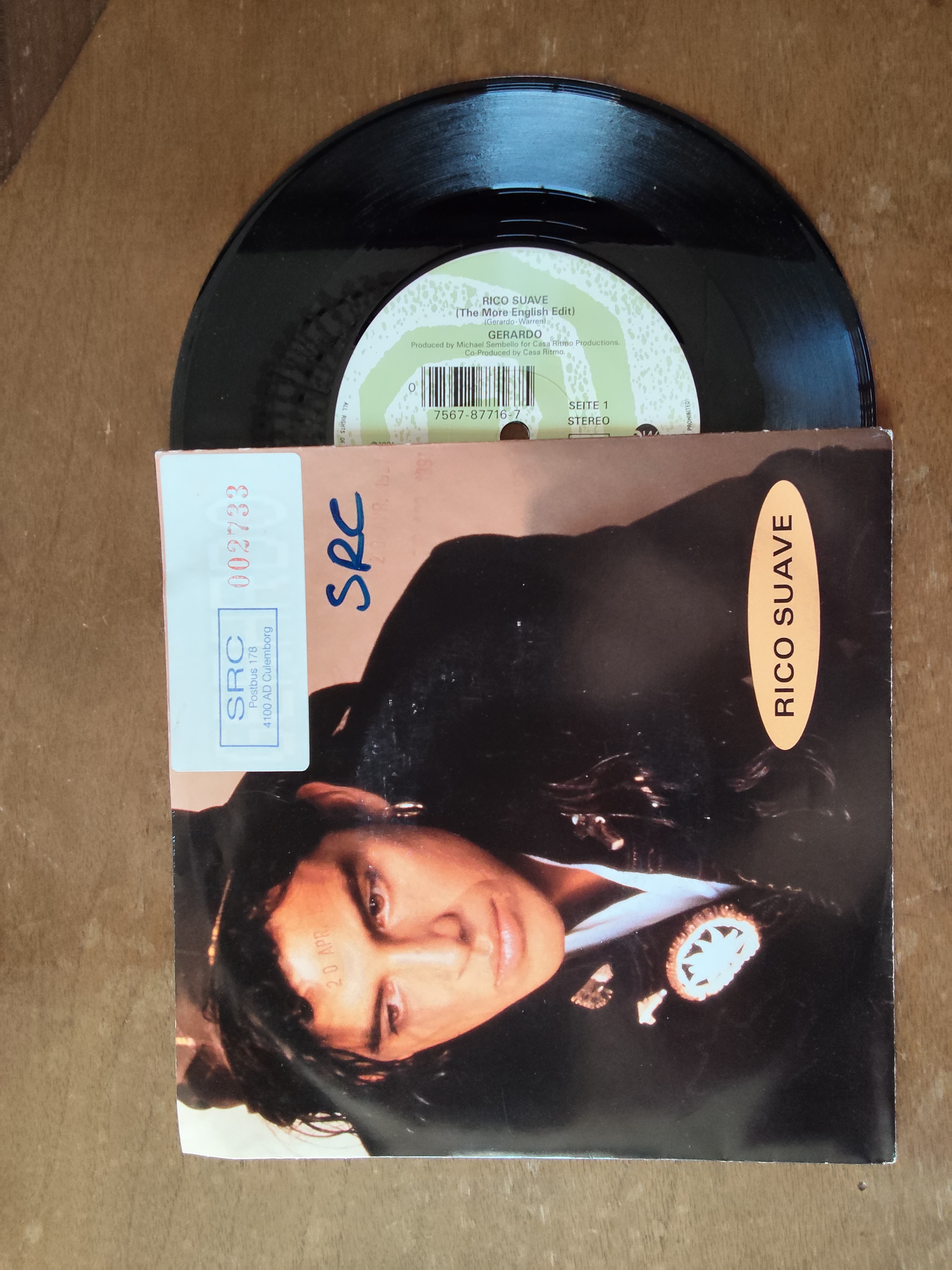Gerardo met Rico Suave 1991 Single nr S20256973