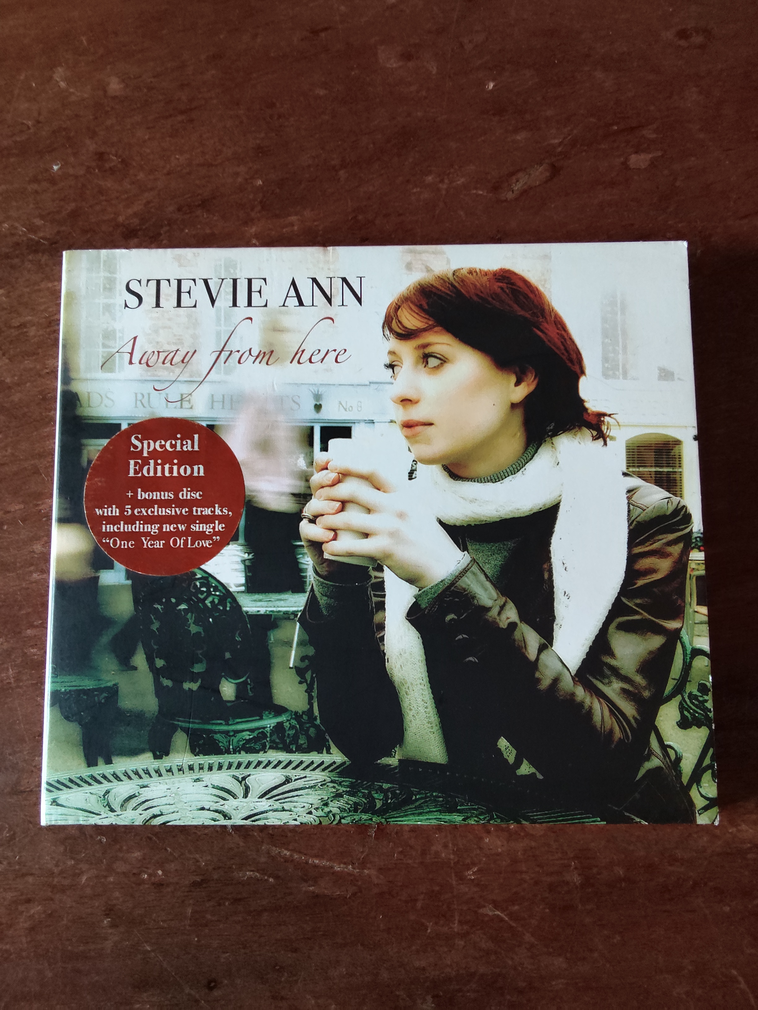 Stevie Ann met Away from here 2006 CD nr CD20251222