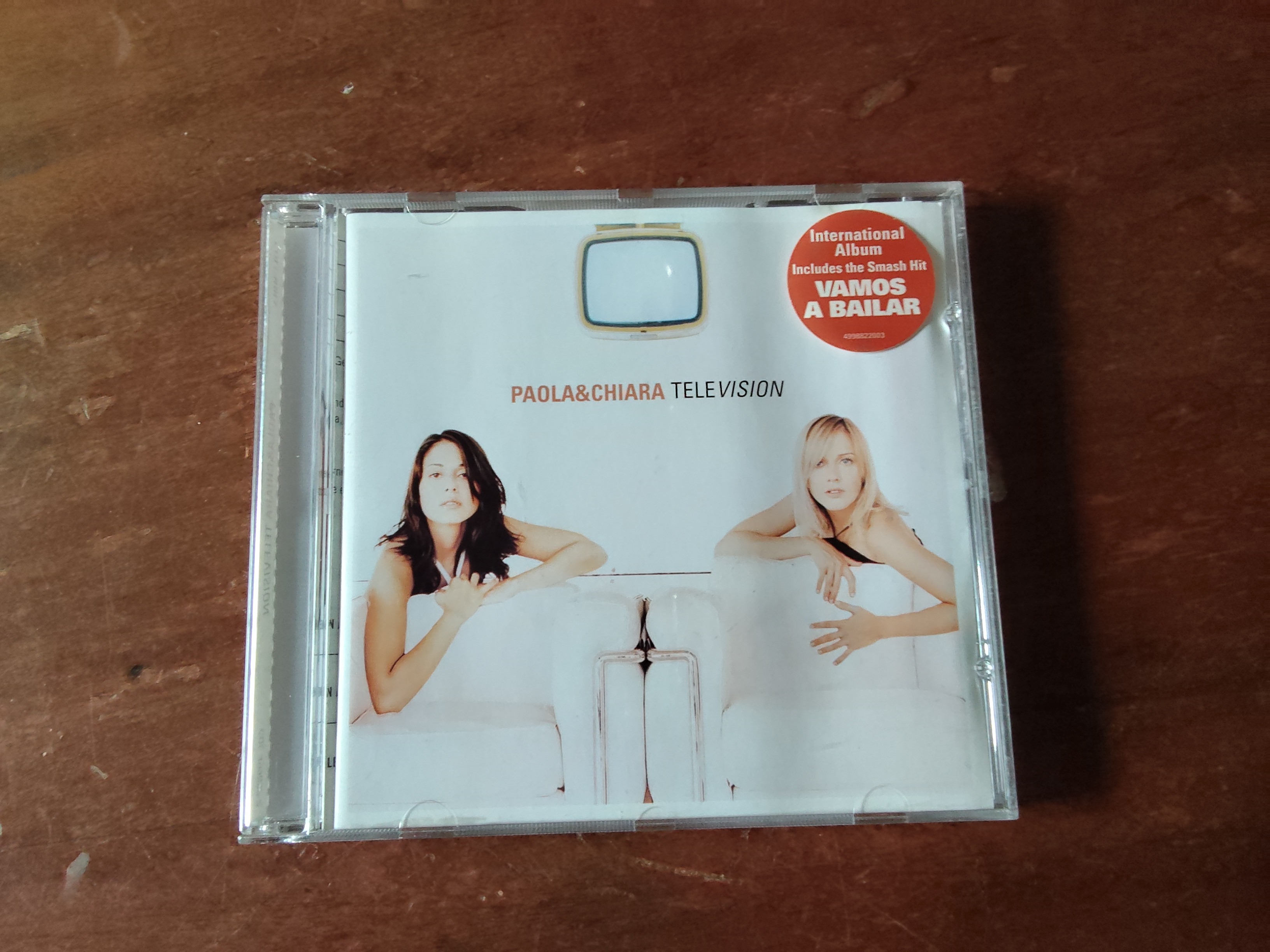 Paola & Chiara met Television 2000 CD nr CD20251094
