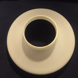 Originele olielamp kap schoorsteen dia-33,3 cm opaal