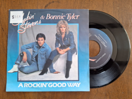 Shakin' Stevens & Bonnie Tyler met A rockin' good way 1983 Single nr S20233385