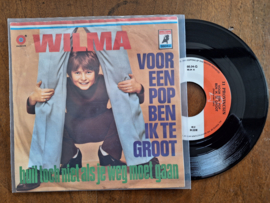 Wilma met Voor een pop ben ik te groot 1971 Single nr S20233025