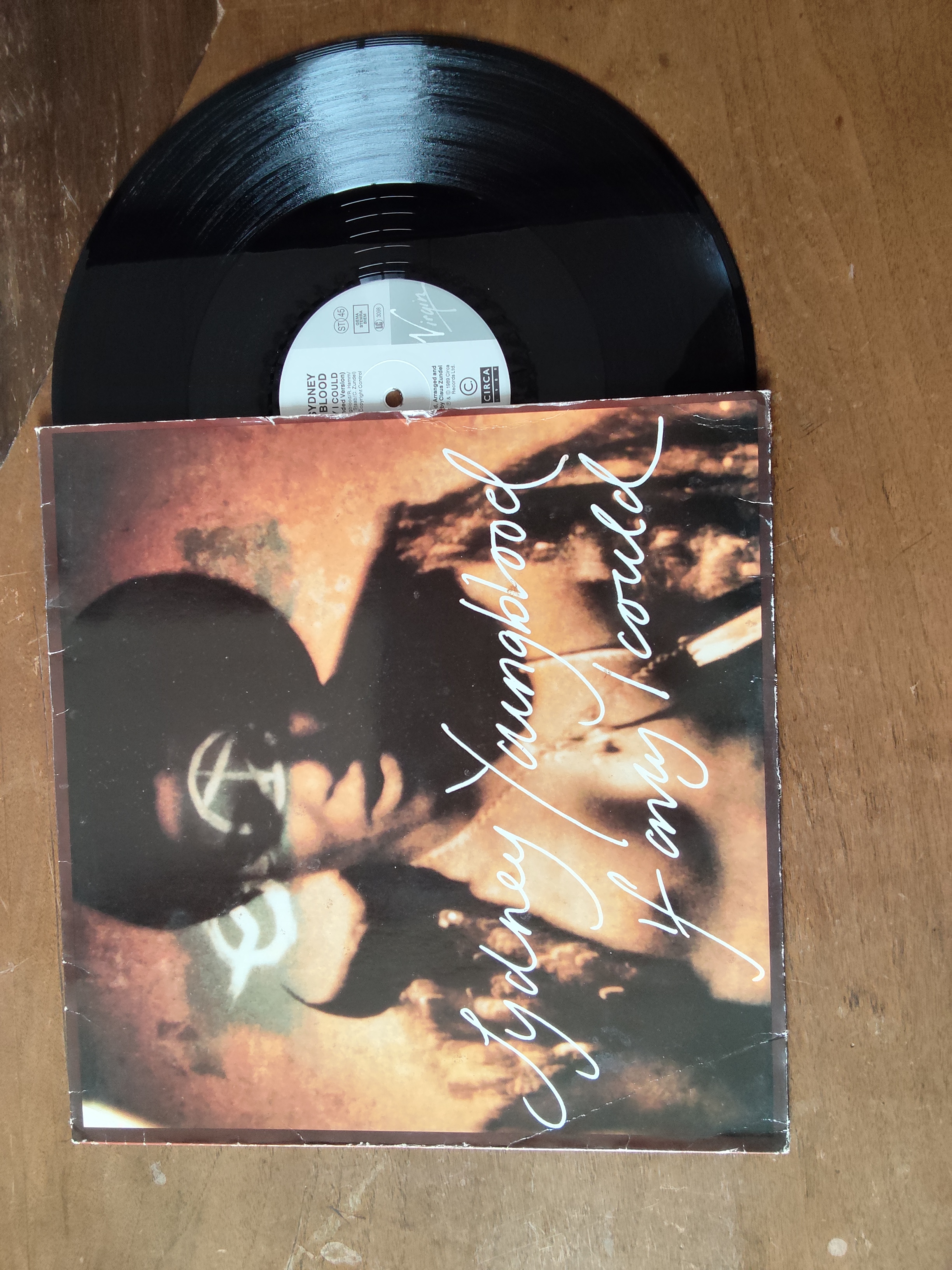 Sydney Youngblood met If only I could 1989 LP maxi single nr L20251258