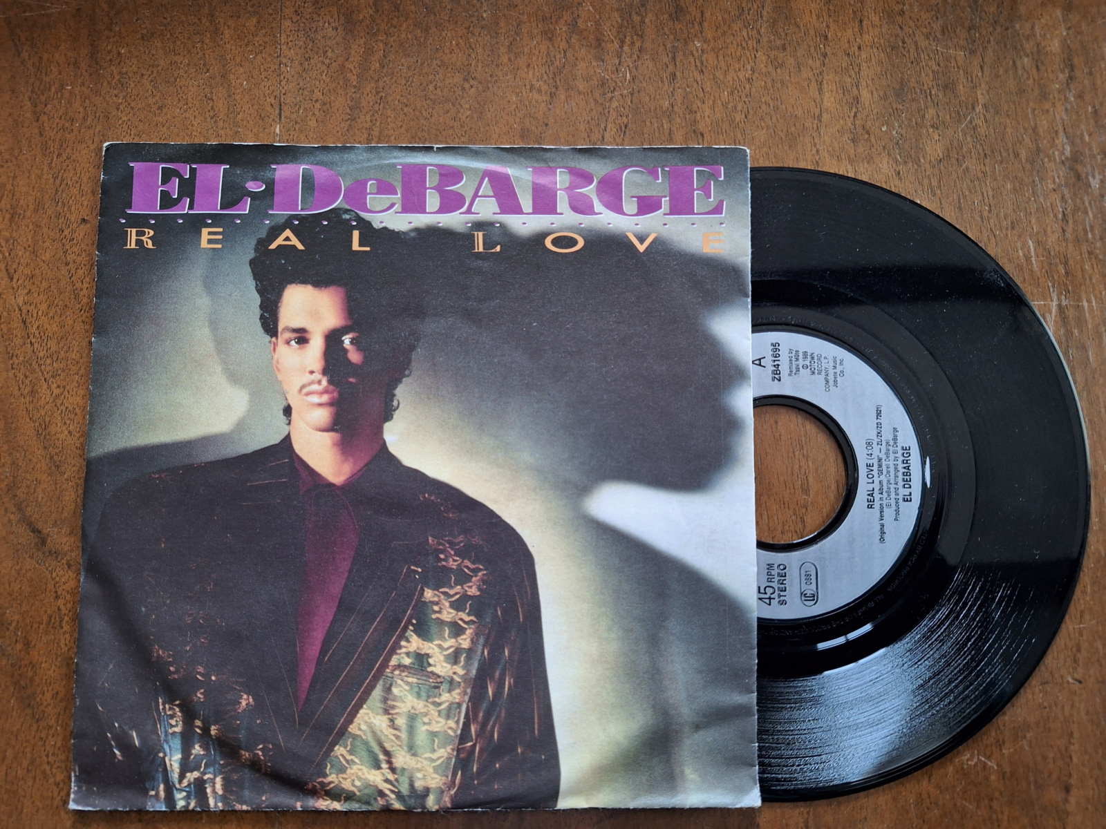 El Debarge met Real love 1989 Single nr S20233830