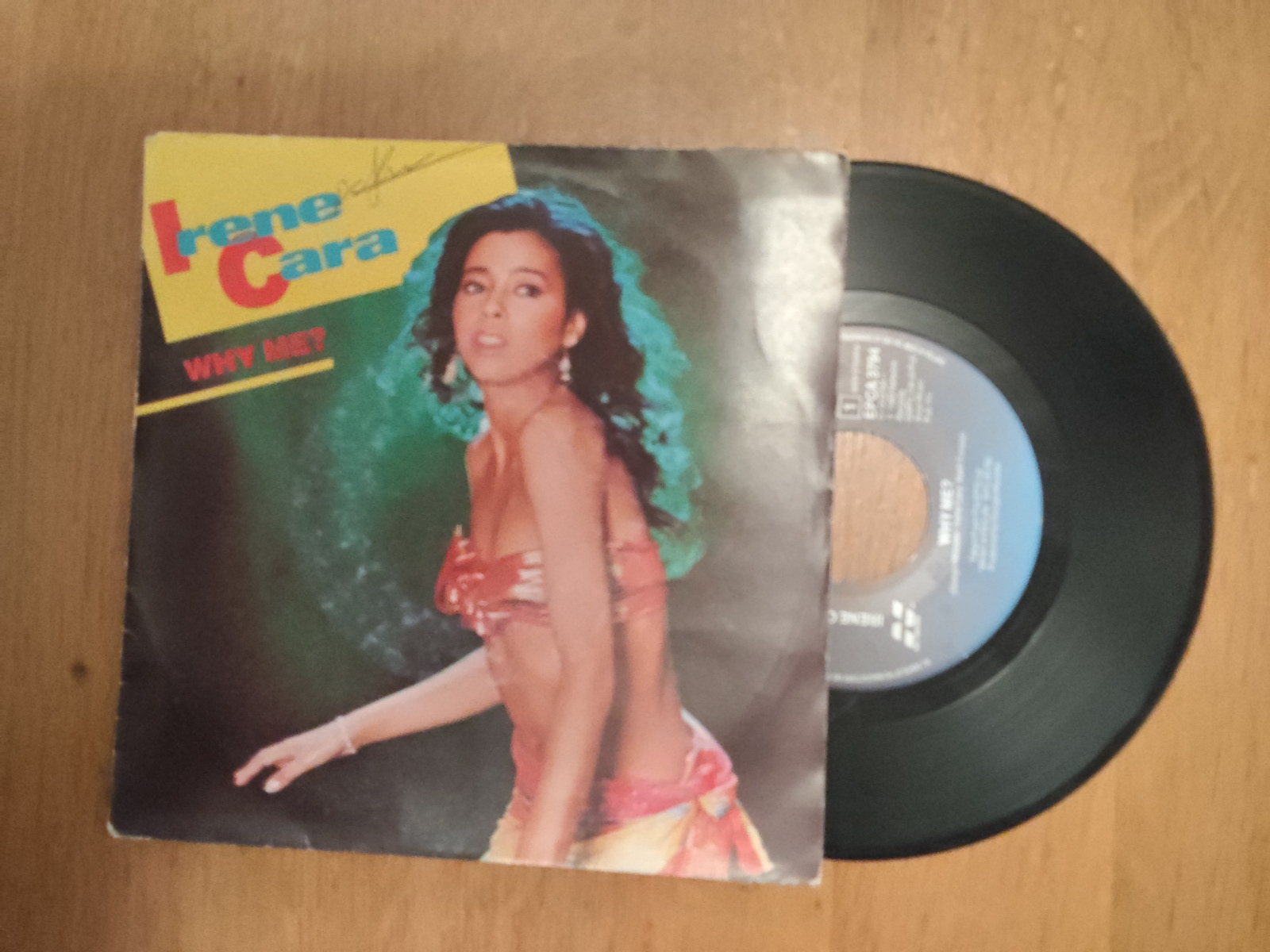 Irene Cara met Why me? 1983 Single nr S20246182
