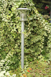 Buitenlamp staand h-120cm gegalvaniseerd serie Selva nr: 3096