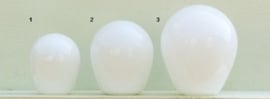 Glazen kap bolvormig model Ballon klein (1) nr: 200.00 Opaal