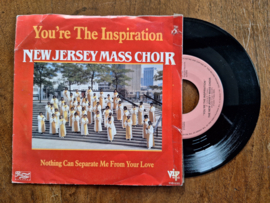 The New Jersey mass choir met You're the inspiration 1985 Single nr S20232593