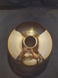 3/4 Spiegelbol goud/amber dia-25cm GT4 nr SP1507