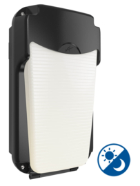 Buitenlamp wand Lynx dag/nacht sensor LED 15W zwart 5jr garantie nr 401230