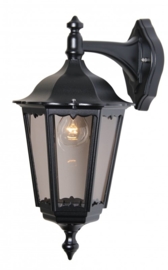 Buitenlamp wand serie Cartella II in zwart leverbaar nr: FL2061